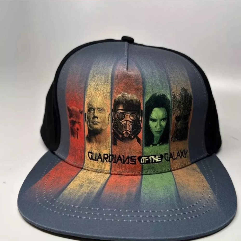 Marvel Black Cap with Red Logo